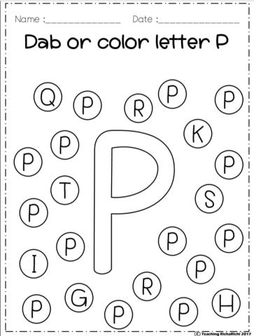 Letter Pp