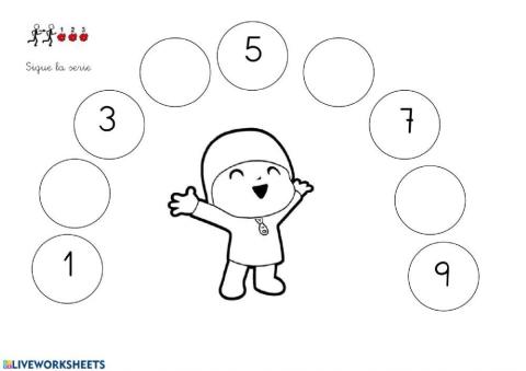 Sigue la serie con Pocoyó