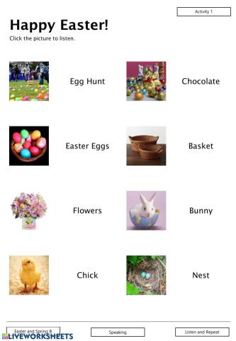 Easter and Spring Hard