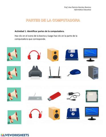 Dispositivos de la computadora