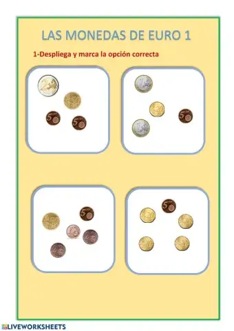 Las monedas de euro 1
