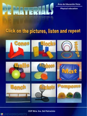 PE materials 1º - 2º