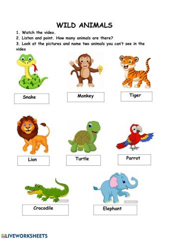 Wild animals