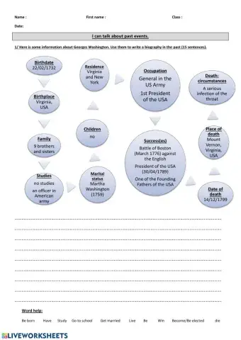 I can talk about the past