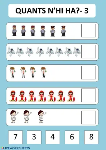 Quants hi ha? (3) Oficis P5