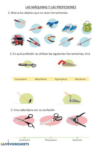 Las máquinas y las profesiones