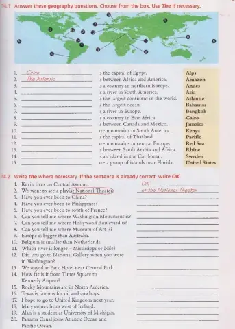 Definite article with Geographical names