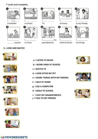 Vocabulary: PASTIMES