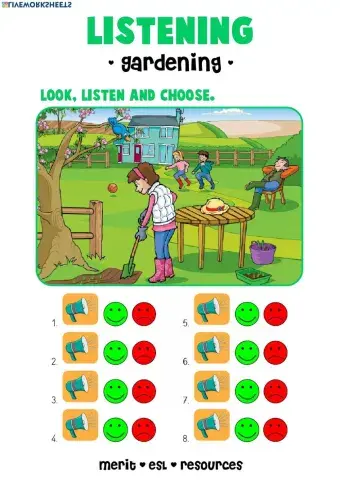 Listening - Gardening