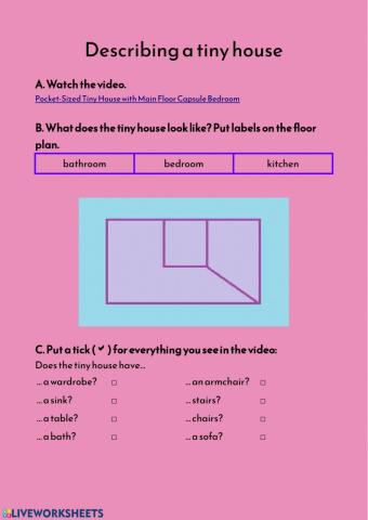 Describing a Tiny House