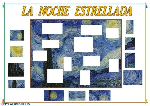 Puzle -La noche estrellada-