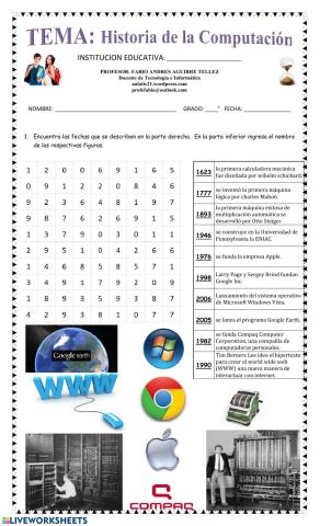Historia de la Computación
