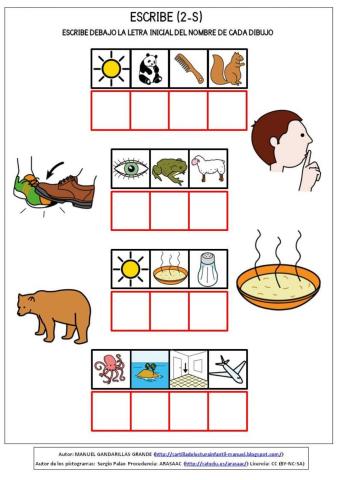 Escribe palabra oculta (2.S)