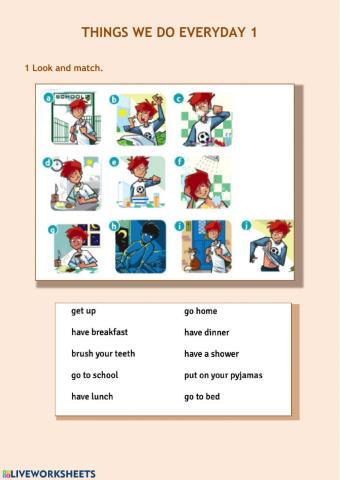 Things we do everyday 1