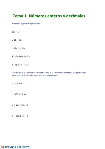 Operaciones combinadas