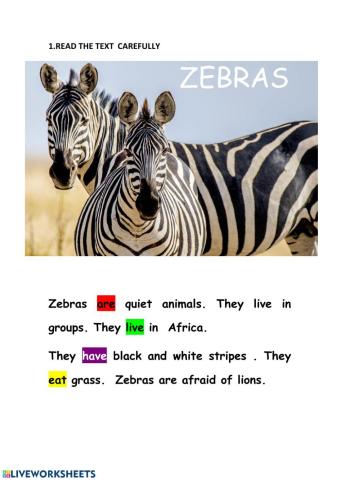 Reading Comprehension 3rd grade (easier)