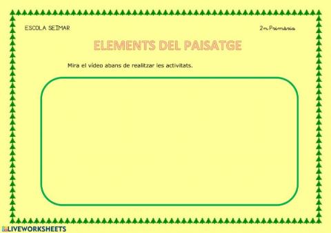 Elements del paisatge