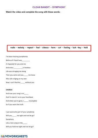 Symphony Clean Bandit