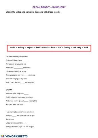 Symphony Clean Bandit