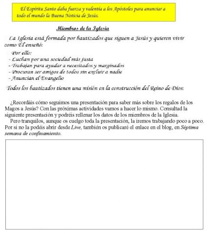 Miembros de la Iglesia (introducción + presentación)