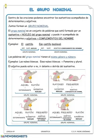 El grupo nominal