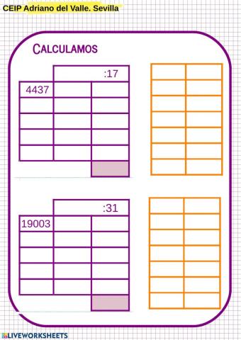 Ficha3. División dos cifras ABN