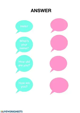 Introduce yourself. Answer