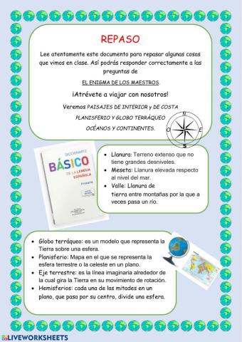 Introducción a geografía