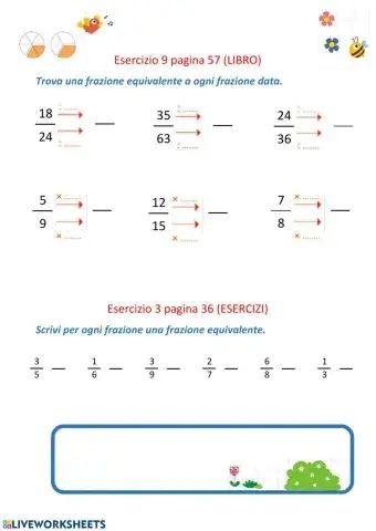 Frazioni equivalenti