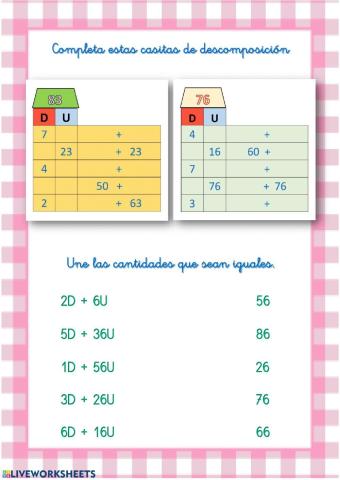 Composición y descomposición
