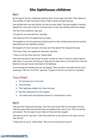 The lighthouse children