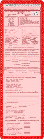 Present Continuous for beginners