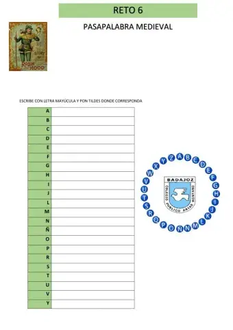 Pasapalabra medieval