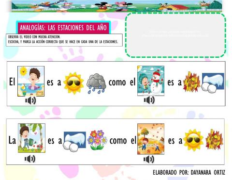 Las estaciones del año