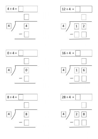 二年级数学：4的数十除法 l1 (iw)