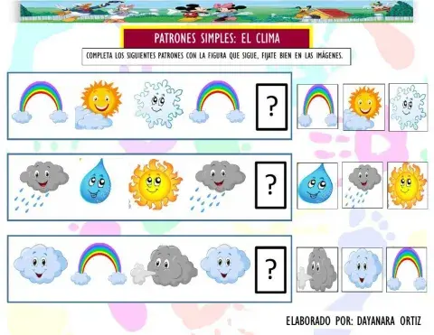 Ejercicios con patrones simples