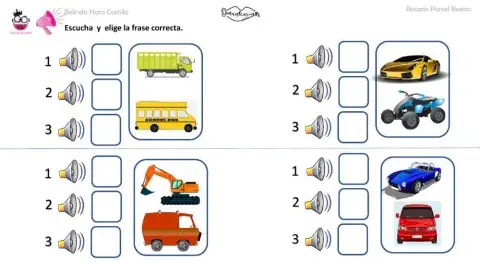 Comprension de frases con audio