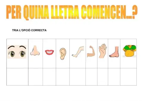 Per quina lletra comencen?