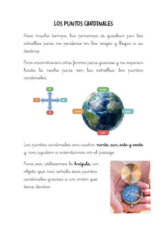 Los puntos cardinales