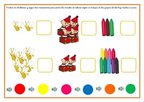Cuantificadores: Muchos-Pocos