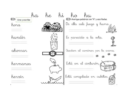 01.Ficha Escritura H