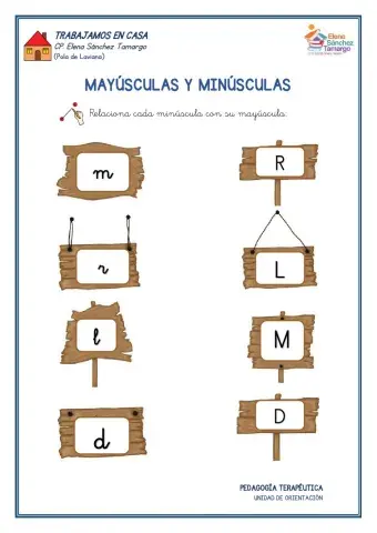 Mayúsculas y minúsculas