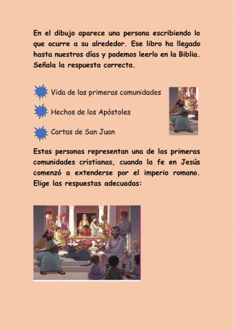 Primeras Comunidades Cristianas