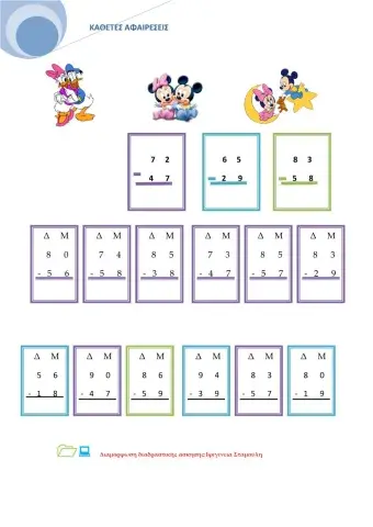 Καθετες αφαιρεσεις