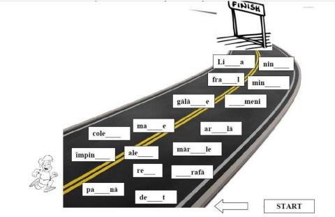 Ge sau Gi, cursa de cuvinte