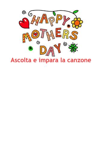 Mother's day