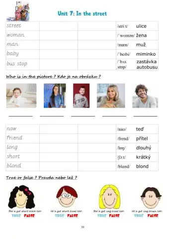 Happy Street 1 Unit 7 Vocabulary