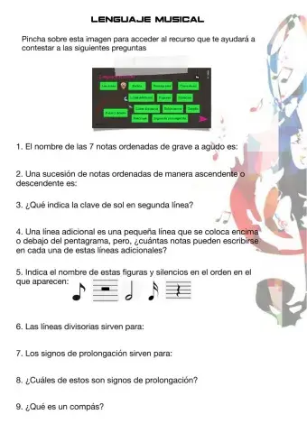 Lenguaje musical básico