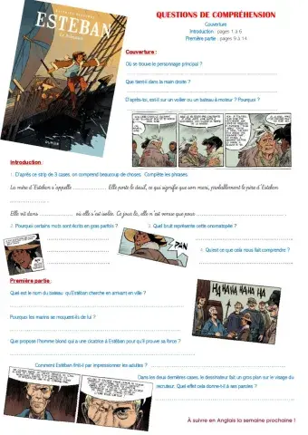 Le voyage d'Esteban - première partie