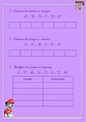 Numeración